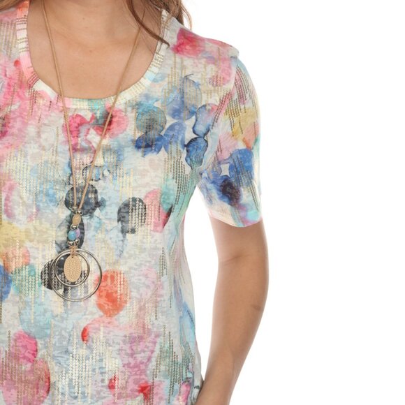 Colorful Chic Glam Short Top - Picture 10 of 11